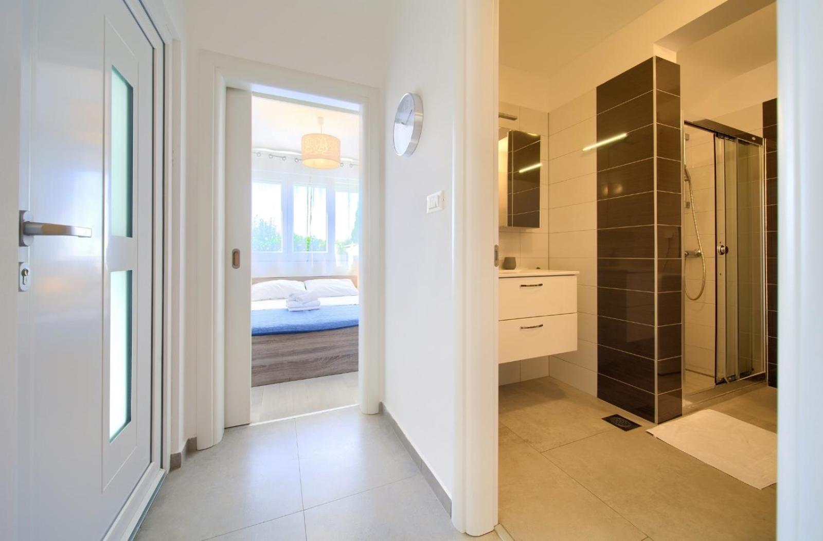Apartment Sasso Bianco With The Private Pool Njivice Esterno foto